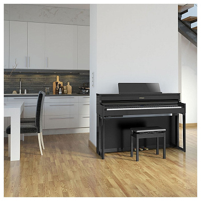 Цифровое пианино Roland HP704-PE + KSH704/2PE